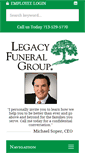 Mobile Screenshot of legacyfuneralgroup.com